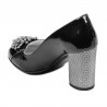 Scarpe eleganti donna 1272 vernice nera