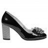 Scarpe eleganti donna 1272 vernice nera