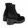 Stivaletti donna 3399 bufo nero combinato