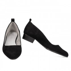 Scarpe eleganti/casual donna 1285 nero antilope