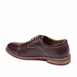 Scarpe casual uomo 873 bordeaux