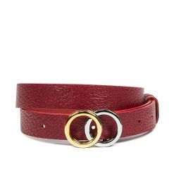 Cintura donna 09m biz rosso