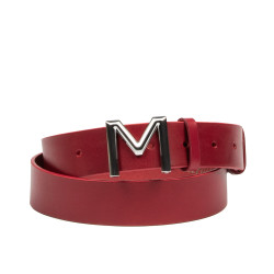 Cintura donna 13m rosso