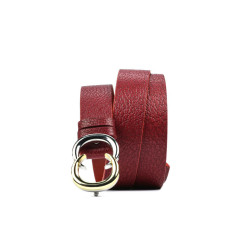 Cintura donna 12m biz rosso