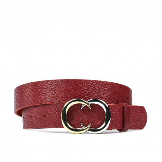 Cintura donna 12m biz rosso