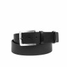 Cintura uomo 34b nero opaco