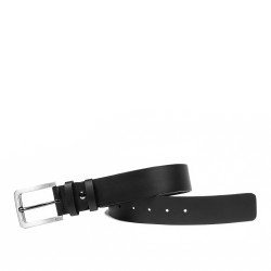 Cintura uomo 34b nero opaco