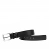Cintura uomo 34b nero opaco