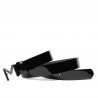 Cintura donna 17-2m lacca nera