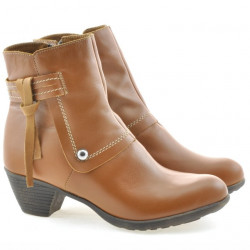 Stivaletti donna 3252 marrone cerato