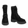 Stivaletti donna 3401 nabuk nero