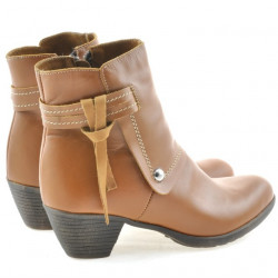 Stivaletti donna 3252 marrone cerato