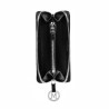 Portafoglio donna 204g 01 coccodrillo nero