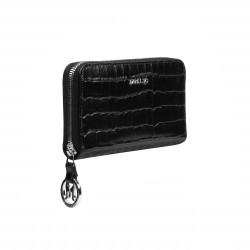Portafoglio donna 204g 01 coccodrillo nero