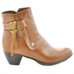 Stivaletti donna 3252 marrone cerato