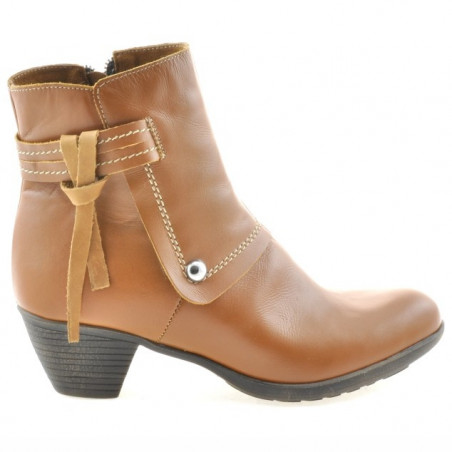 Stivaletti donna 3252 marrone cerato
