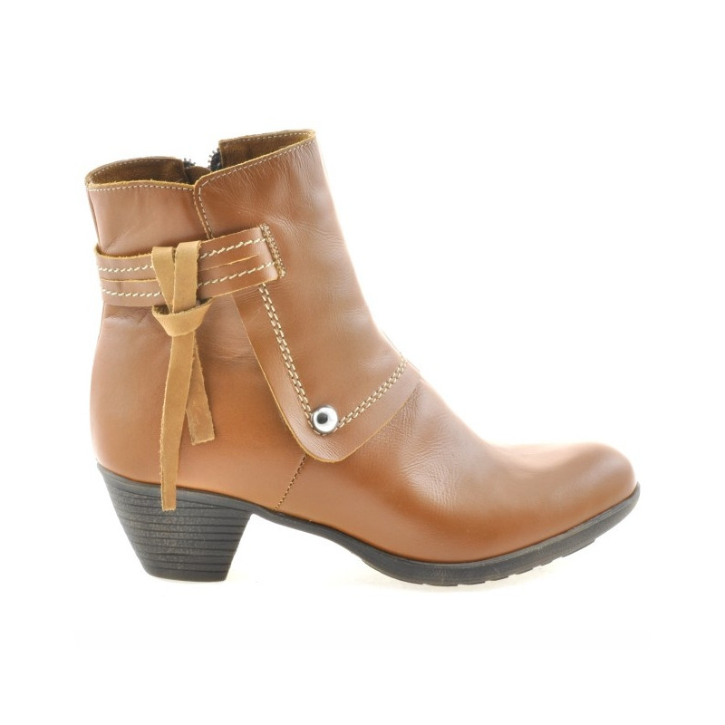 Stivaletti donna 3252 marrone cerato