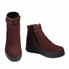 Stivaletti donna 3342 bufo bordeaux