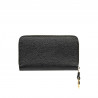 Portafoglio donna 204g nero caviale