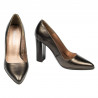 Scarpe eleganti donna 1261 marrone perla