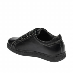 Scarpe sportive adolescenti 369sc nero velcro