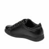 Scarpe sportive adolescenti 369sc nero velcro
