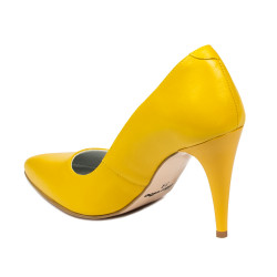 Scarpe eleganti donna 1246 giallo