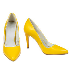 Scarpe eleganti donna 1246 giallo