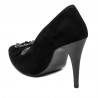 Scarpe eleganti donna 1279 nero antilope
