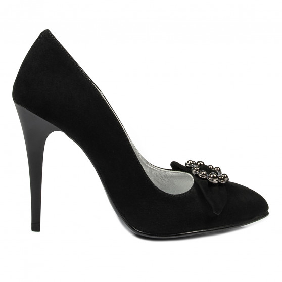 Scarpe eleganti donna 1279 nero antilope