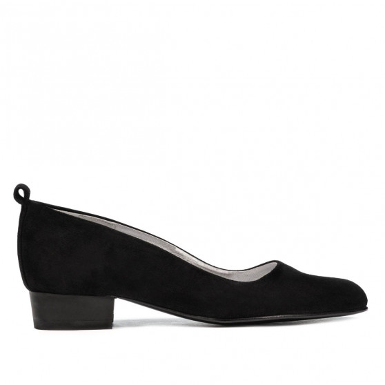 Scarpe eleganti/casual donna 1285 nero antilope