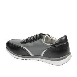 Scarpe sportive adolescenti 374 nero+grigio