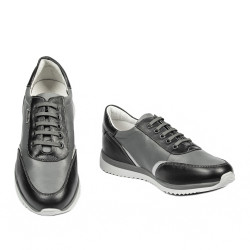 Scarpe sportive adolescenti 374 nero+grigio