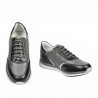 Scarpe sportive adolescenti 374 nero+grigio