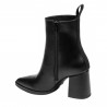 Stivaletti con tacco donna 1401 nero