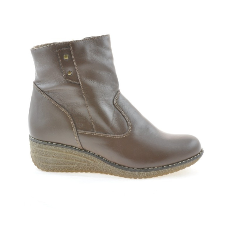 Stivaletti donna 3244 cappuccino