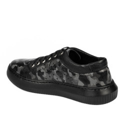 Scarpe casual/sport uomo 841-1 grigio mimetico
