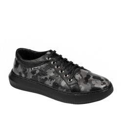 Scarpe casual/sport uomo 841-1 grigio mimetico