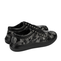 Scarpe casual/sport uomo 841-1 grigio mimetico