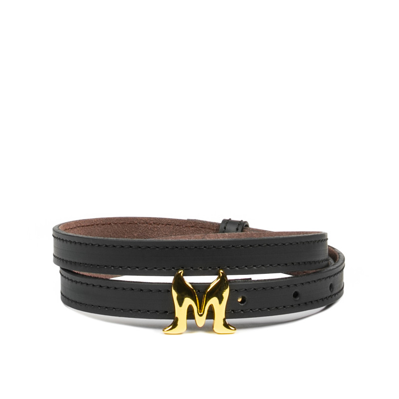 Cintura donna 42mc nero napa