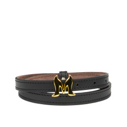 Cintura donna 42mc nero napa