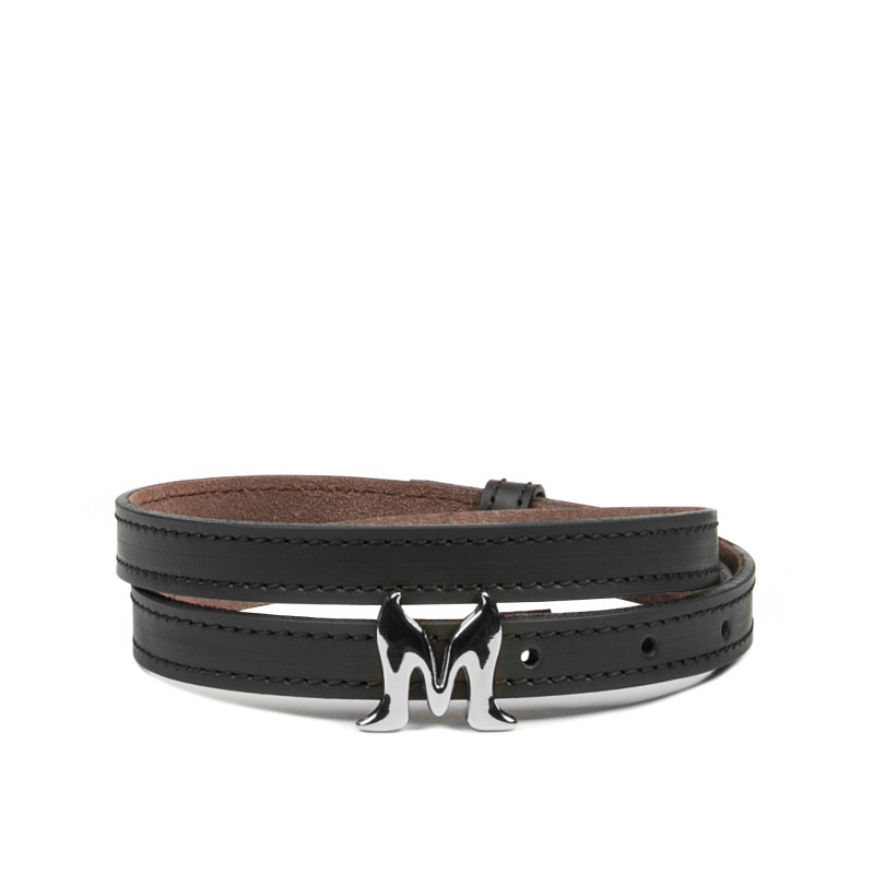 Cintura donna 42-1mc nero nappa