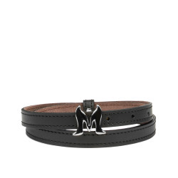 Cintura donna 42-1mc nero nappa