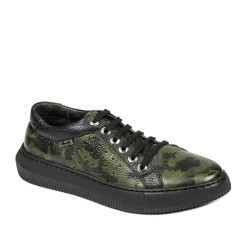 Scarpe casual/sport uomo 841-1 verde camuffamento