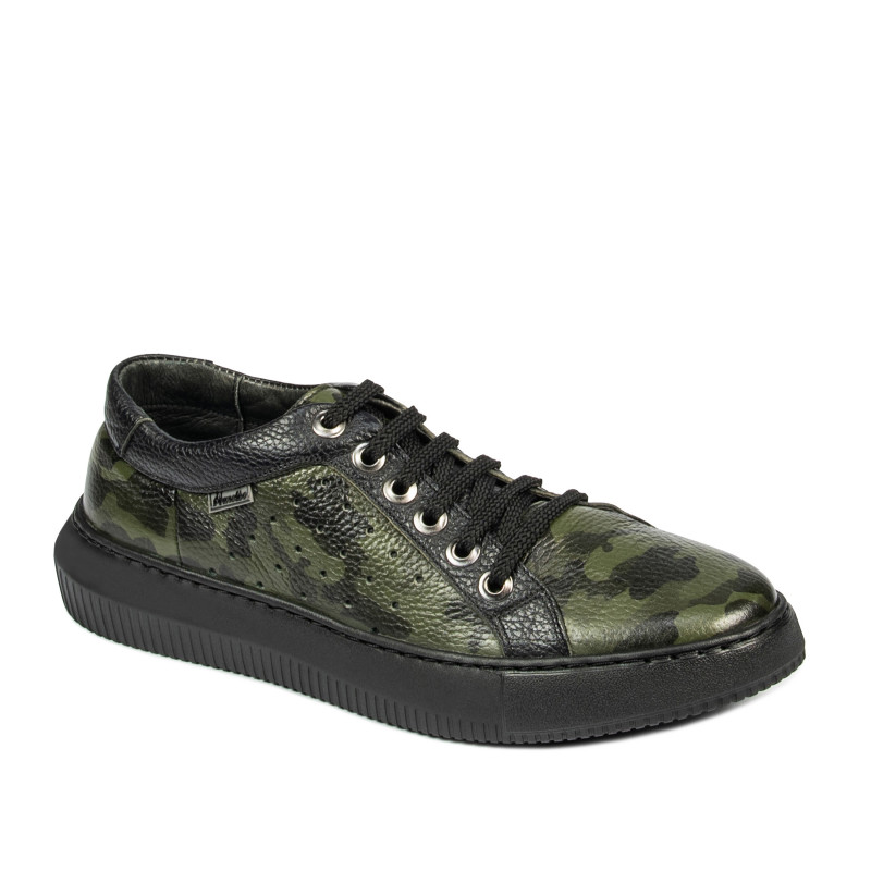 Scarpe casual/sport uomo 841-1 verde camuffamento