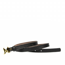Cintura donna 42mc nero caviale