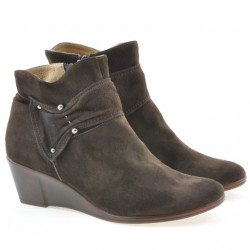 Stivaletti donna 242 caffè velour