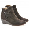 Stivaletti donna 242 caffè velour