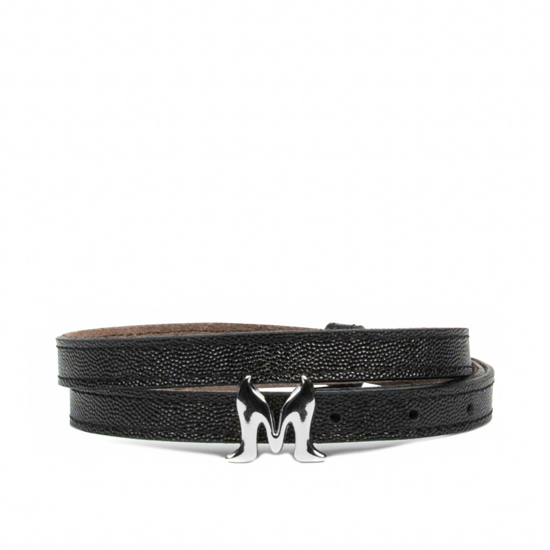 Cintura donna 42-1mc nero caviale