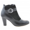 Stivaletti donna 1123 nero combinato